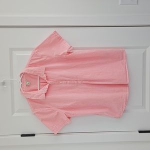 L.L.Bean Vacationland Seersucker Shirt